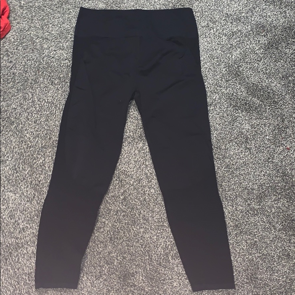 Black thick leggings